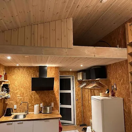 Small Oasis Near Coast And Town