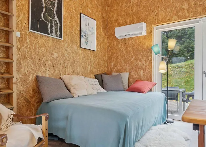 Small Oasis Near Coast And Town *